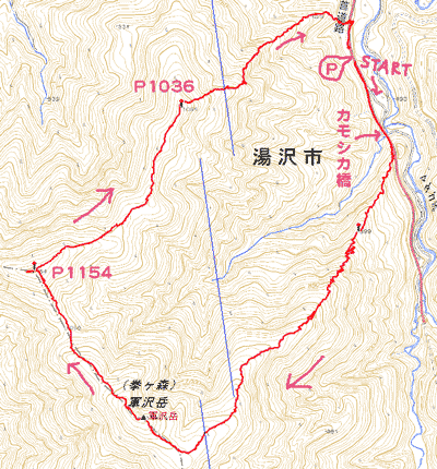 軍沢岳ログ