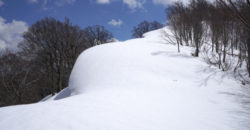 2019年4月13日　神室山のパノラマ尾根を第一ピークまで