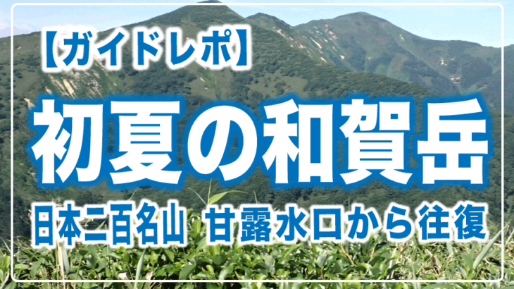 【ガイドツアーレポ】2025年7月9日和賀岳へ甘露水コース