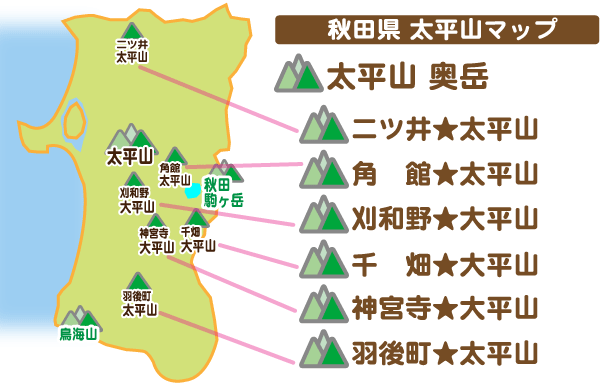 太平山マップ